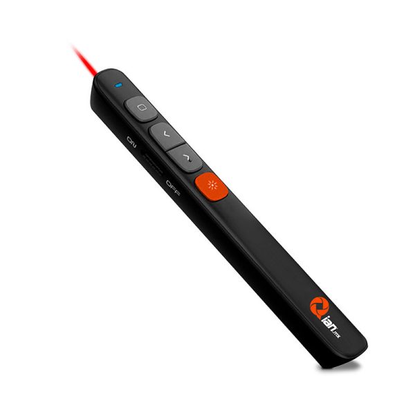 Qian QLP-2000 apuntador inalámbrico RF Negro