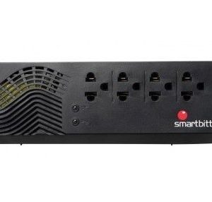 Smartbitt SBAVR1200 regulador de voltaje 4 salidas AC 1200 V Negro