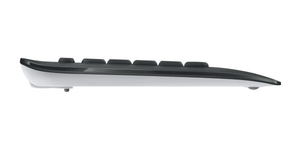Logitech 920-008673 teclado Ratón incluido Universal RF inalámbrico Negro, Blanco - Imagen 4