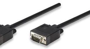 Manhattan 371377 cable VGA 11 m VGA (D-Sub) Negro