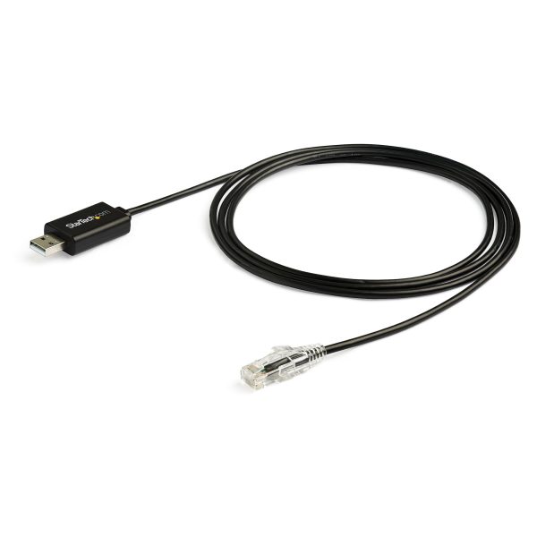 StarTech.com Cable USB de 1.8 m para Consola Cisco - Adaptador USB a RJ45 - Imagen 4