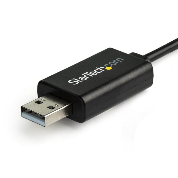 StarTech.com Cable USB de 1.8 m para Consola Cisco - Adaptador USB a RJ45 - Imagen 2