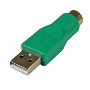 StarTech.com Adaptador Mouse conector PS/2 PS2 MiniDIN a USB - Macho USB - Hembra Mini-DIN