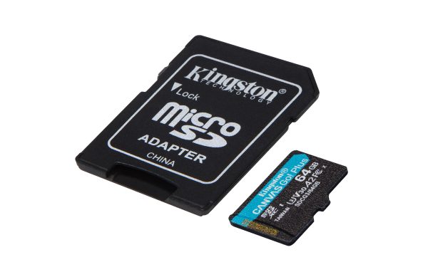Kingston Technology Canvas Go! Plus 64 GB MicroSD UHS-I Clase 10 - Imagen 2