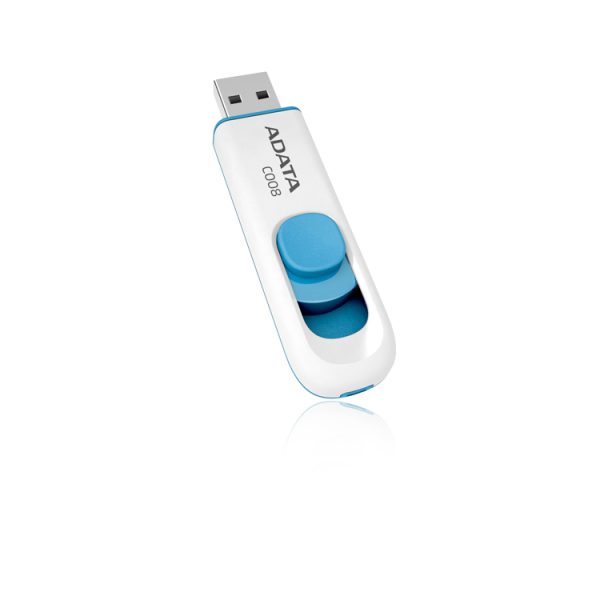 ADATA 64GB C008 unidad flash USB USB tipo A 2.0 Azul, Blanco - Imagen 3