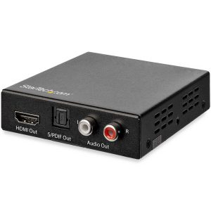 StarTech.com Extractor de Audio HDMI Compatible con 4K 60Hz