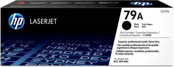 HP Cartucho de tóner Original LaserJet 79A negro