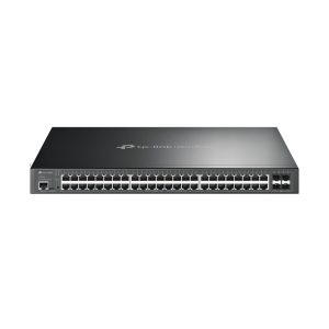 TP-Link Omada SG3452XP dispositivo de redes Gestionado L2+ Gigabit Ethernet (10/100/1000) Energía sobre Ethernet (PoE) 1U Negro
