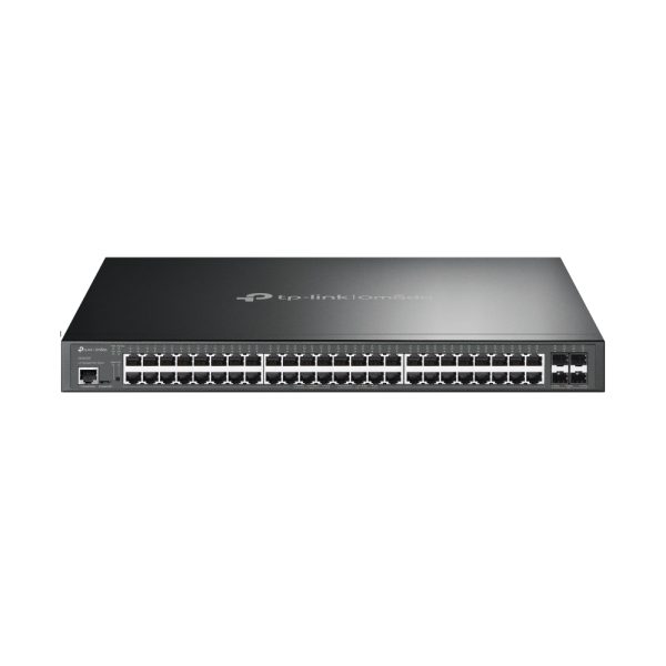 TP-Link Omada SG3452XP dispositivo de redes Gestionado L2+ Gigabit Ethernet (10/100/1000) Energía sobre Ethernet (PoE) 1U Negro