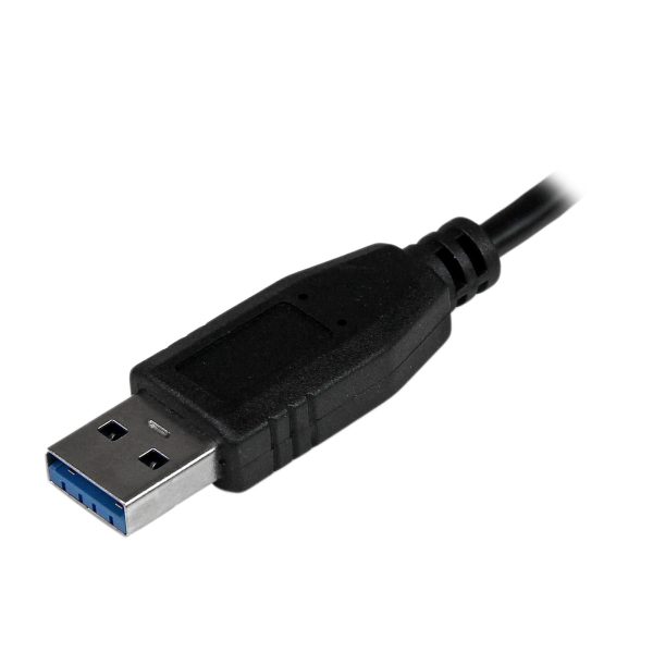 StarTech.com Adaptador Concentrador Hub USB 3.0 (5Gbps) Super Speed para Laptop de 4 Puertos Salidas - Negro - Imagen 4