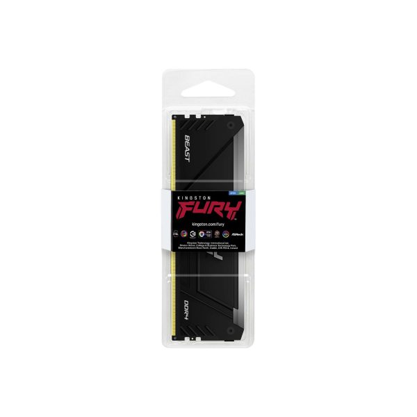 Kingston Technology FURY Beast RGB módulo de memoria 8 GB 1 x 8 GB DDR4 1600 MHz - Imagen 3