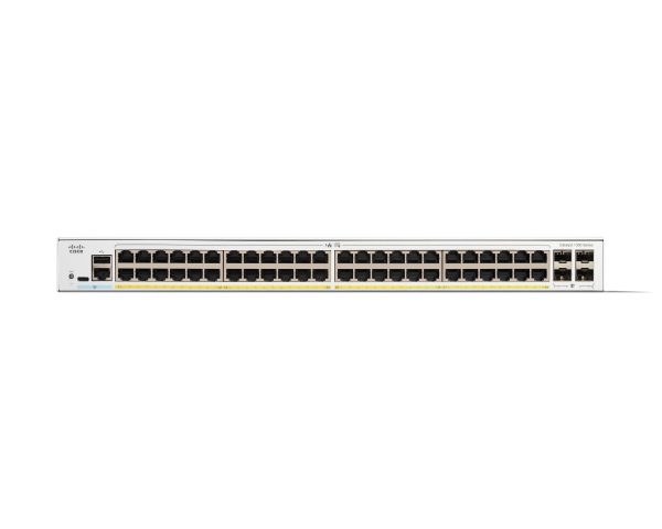 Cisco C1300-48FP-4G dispositivo de redes Gestionado L2/L3 Gigabit Ethernet (10/100/1000) Blanco - Imagen 2