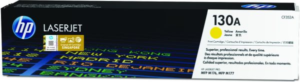 HP Cartucho de tóner original LaserJet 130A amarillo