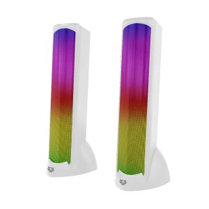Balam Rush Glimm Tower BG575 De 1 vía Blanco Inalámbrico y alámbrico 10 W