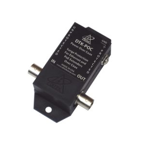 Ditek DTKPOC supresor de picos Negro 60 V