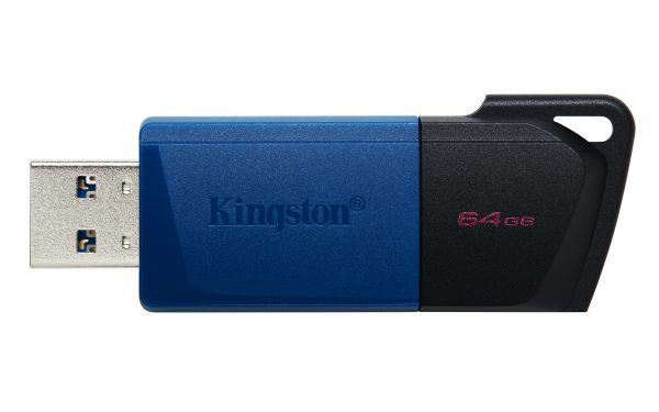 Kingston Technology DataTraveler Exodia M unidad flash USB 64 GB USB tipo A 3.2 Gen 1 (3.1 Gen 1) Negro, Azul - Imagen 3
