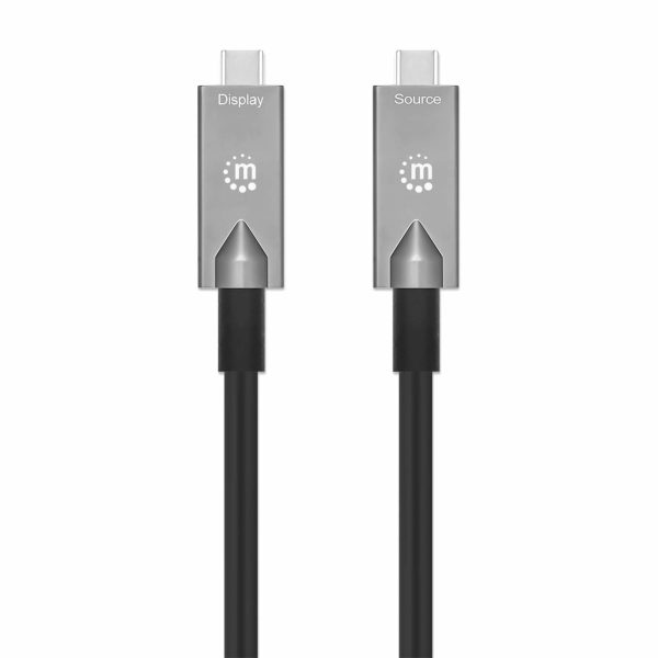 Manhattan 356442 cable USB USB 3.2 Gen 2 (3.1 Gen 2) 7.5 m USB C Negro - Imagen 3