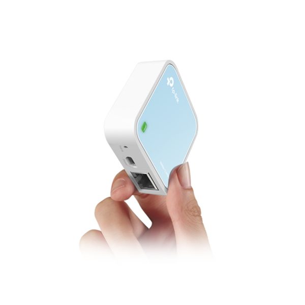 TP-Link TL-WR802N router inalámbrico Ethernet rápido Banda única (2,4 GHz) Azul, Blanco - Imagen 4