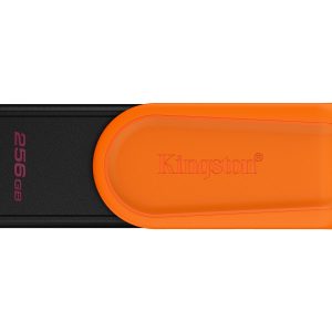 Kingston Technology DataTraveler Exodia S unidad flash USB 256 GB USB tipo A 3.2 Gen 1 (3.1 Gen 1) Negro, Naranja