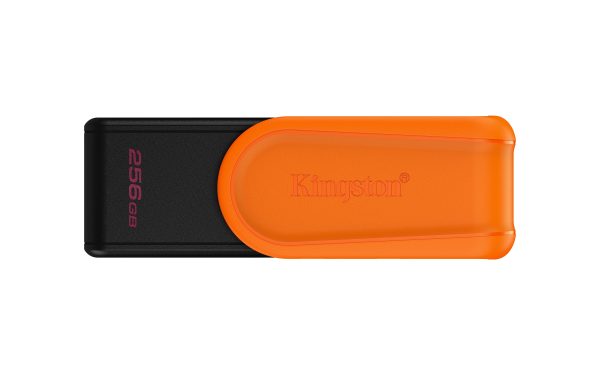 Kingston Technology DataTraveler Exodia S unidad flash USB 256 GB USB tipo A 3.2 Gen 1 (3.1 Gen 1) Negro, Naranja