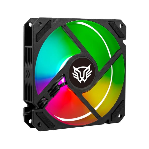 Balam Rush Eolox Blaze EX70K Gabinete de la computadora Enfriador de aire 12 cm Negro 1 pieza(s) - Imagen 4