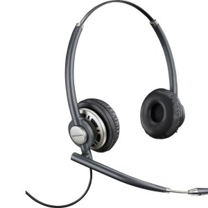POLY EncorePro HW720 Binaural Headset +Carry Case TAA