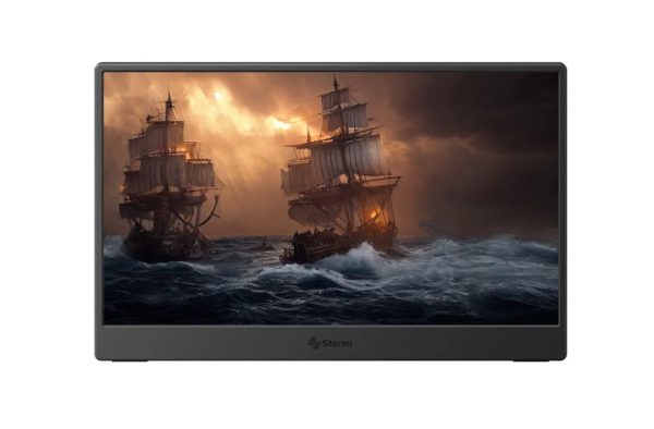 Steren DIS-114 televisor y monitor portátil Negro 35.6 cm (14") LCD 1920 x 1080 Pixeles