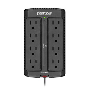Forza Power Technologies FVR-901M regulador de voltaje 8 salidas AC 120 V Negro