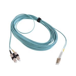 Siemon FJ2-LCSC5L-10AQ cable InfiniBand y de fibra óptica 10 m LC SC OFNR Azul