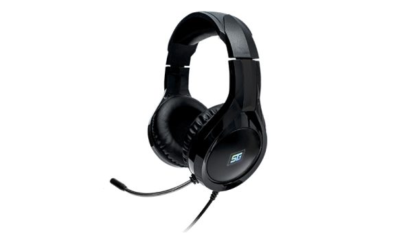 Vorago HS-501 audífono y auriculare Auriculares Alámbrico Diadema Juego Negro