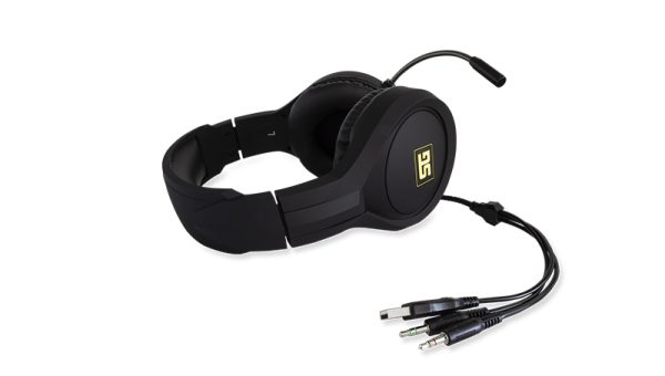Vorago HS-501 audífono y auriculare Auriculares Alámbrico Diadema Juego Negro - Imagen 2