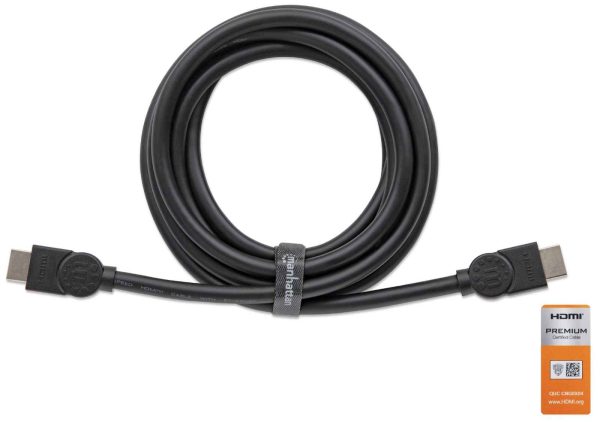 Manhattan Cable HDMI de Alta Velocidad con Canal Ethernet, Versión Premium - Imagen 3