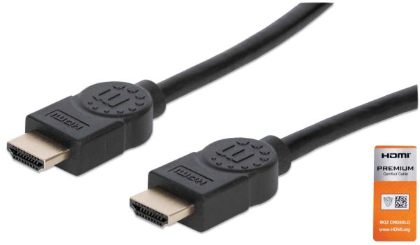 Manhattan Cable HDMI de Alta Velocidad con Canal Ethernet, Versión Premium - Imagen 2