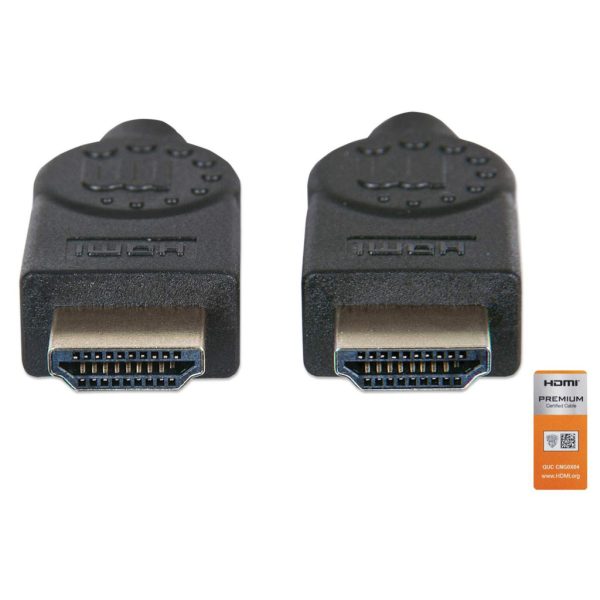 Manhattan Cable HDMI de Alta Velocidad con Canal Ethernet, Versión Premium - Imagen 3