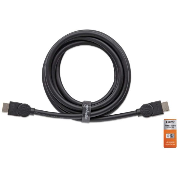 Manhattan Cable HDMI de Alta Velocidad con Canal Ethernet, Versión Premium - Imagen 4