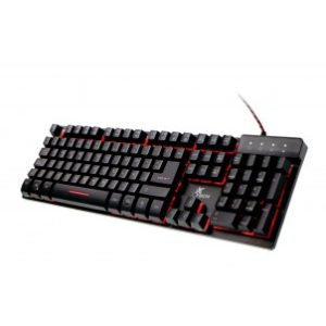 Xtech XTK-520S teclado Juego USB QWERTY Inglés Negro