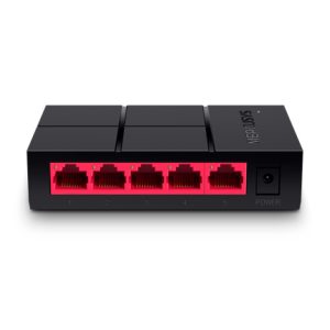 Mercusys MS105G dispositivo de redes No administrado Gigabit Ethernet (10/100/1000) Negro