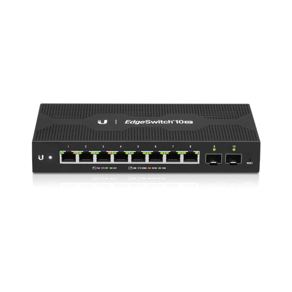 Ubiquiti EdgeSwitch 10XP Gestionado L2 Gigabit Ethernet (10/100/1000) Energía sobre Ethernet (PoE) Negro - Imagen 4
