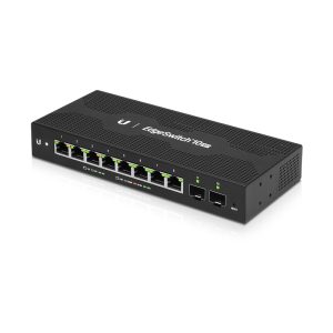 Ubiquiti EdgeSwitch 10XP Gestionado L2 Gigabit Ethernet (10/100/1000) Energía sobre Ethernet (PoE) Negro