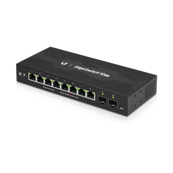 Ubiquiti EdgeSwitch 10XP Gestionado L2 Gigabit Ethernet (10/100/1000) Energía sobre Ethernet (PoE) Negro