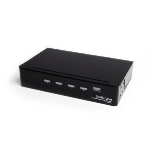 StarTech.com Divisor bifurcador HDMI de 4 puertos con amplificador - Splitter - 1920x1200 - 1080p