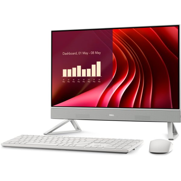 DELL EC24250 Intel® Core™ i5 i5-1334U 60,5 cm (23.8") 1920 x 1080 Pixeles Pantalla táctil PC todo en uno 16 GB DDR5-SDRAM 512 GB SSD Windows 11 Home Wi-Fi 6E (802.11ax) Plata - Imagen 3
