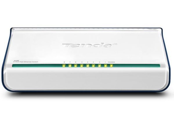 Tenda 8-Port Fast Ethernet Switch No administrado Blanco - Imagen 4