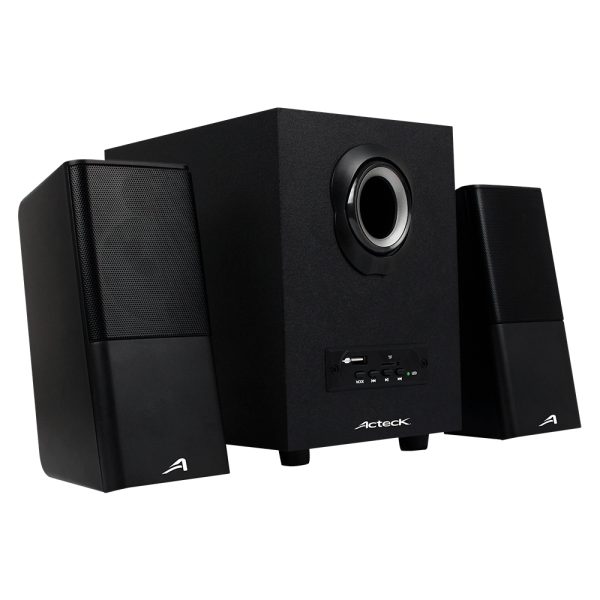 Acteck AC-922067 juego de altavoz 11 W Negro 2.1 canales 6 W - Imagen 2