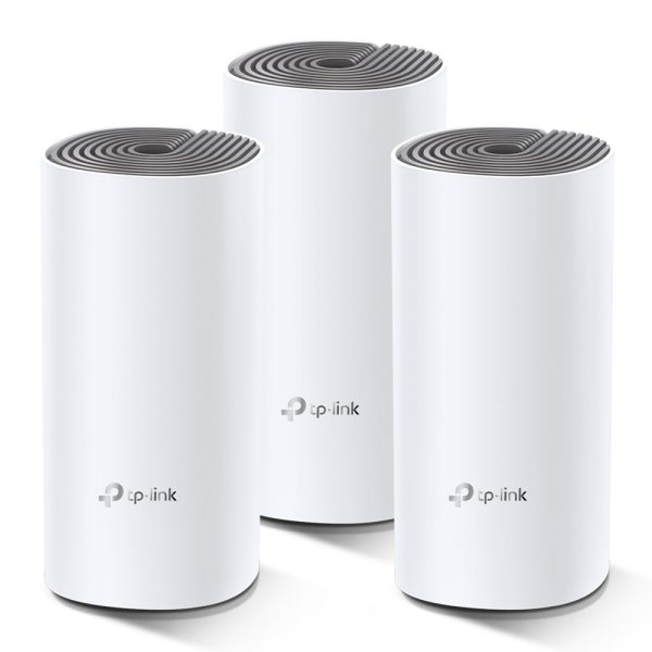 TP-Link Deco E4 (3-pack) Doble banda (2,4 GHz / 5 GHz) Wi-Fi 5 (802.11ac) Blanco, Gris 2 Interno - Imagen 2