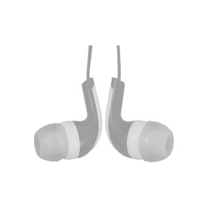 Easy Line EL-995241 audífono y auriculare Auriculares Alámbrico Intra auditivo Llamadas/Música Gris, Blanco