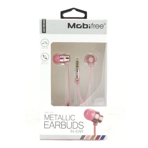 Mobifree MM-100 Auriculares Alámbrico Intra auditivo Llamadas/Música Rosa - Imagen 2