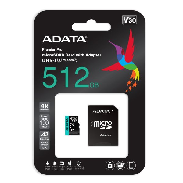ADATA Premier Pro 512 GB MicroSDXC Clase 10 - Imagen 4