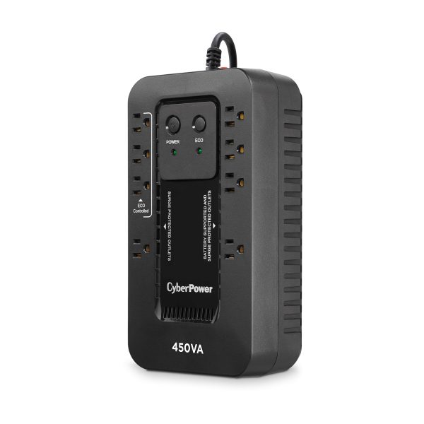 CyberPower EC450G sistema de alimentación ininterrumpida (UPS) En espera (Fuera de línea) 0.45 kVA 260 W 8 salidas AC - Imagen 2