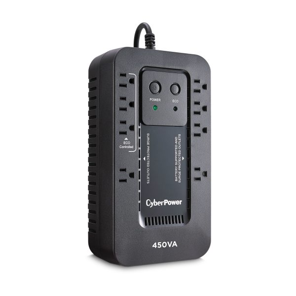 CyberPower EC450G sistema de alimentación ininterrumpida (UPS) En espera (Fuera de línea) 0.45 kVA 260 W 8 salidas AC - Imagen 4